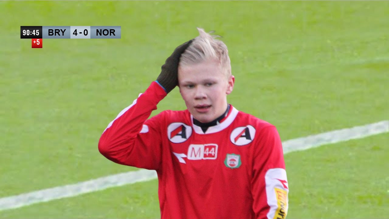 14 year old Erling Haaland was INSANE | Only Sports And Health