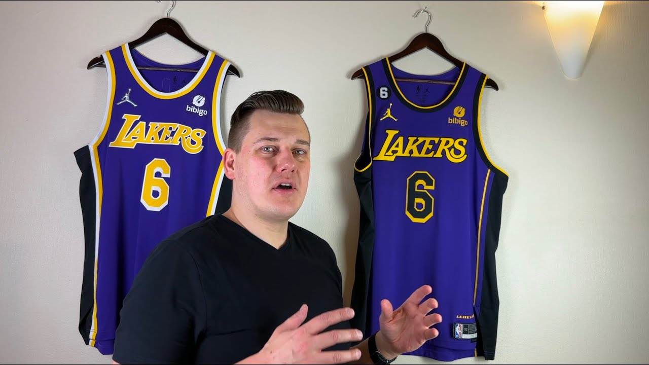 Authentic Lebron James L.A.Lakers 22/23 Statement edition jersey review