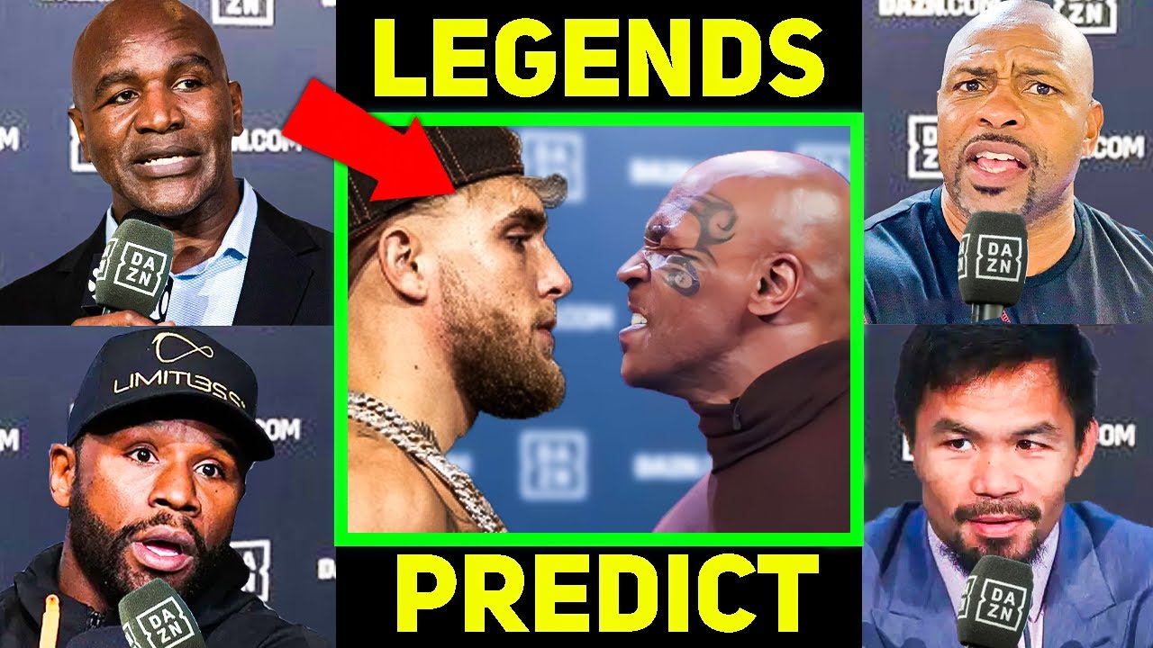 Boxing Legends PREDICT Jake Paul VS Mike Tyson.. | Only Sports And Health