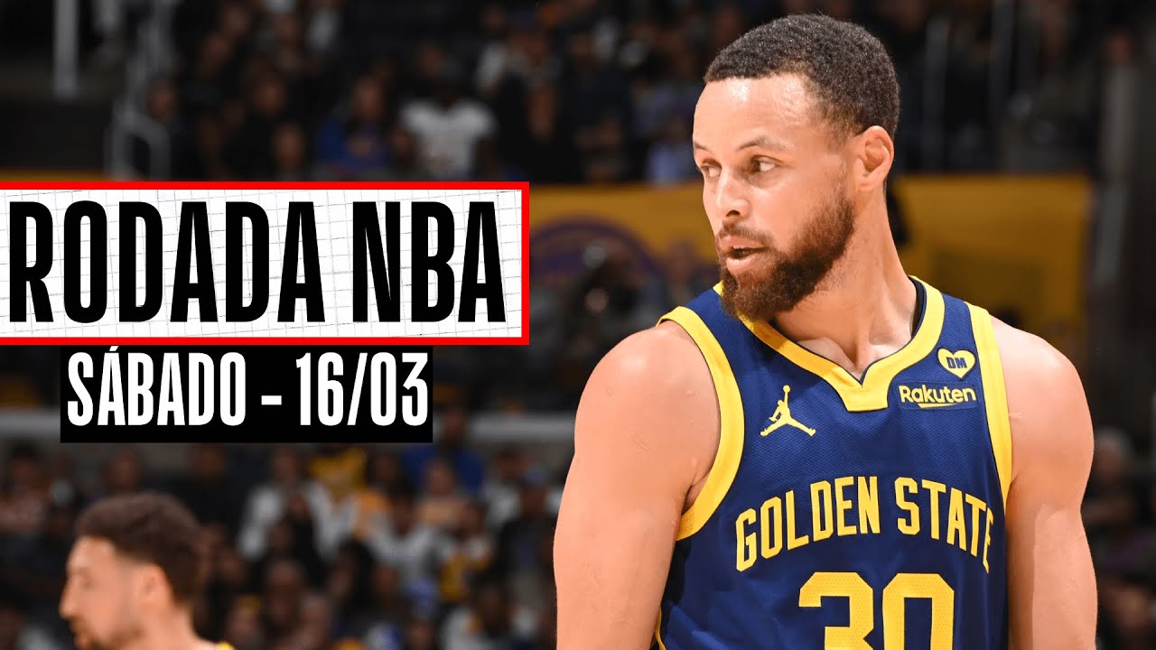 Curry vence LeBron em duelo ACIRRADO entre Warriors e Lakers - Rodada NBA 16/03