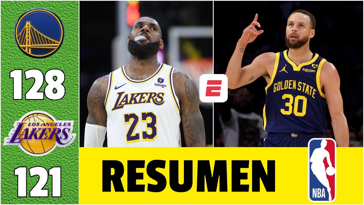 DUELO ÉPICO entre STEPH CURRY y LEBRON JAMES. WARRIORS vs LAKERS | Resumen NBA | Only Sports And Health
