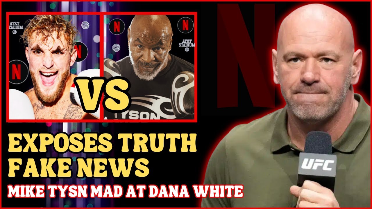 Dana White EXPOSES The FACTS About Jake Paul vs. Mike Tyson Fight Real & Fake Paul’s ‘INJURY’ Rumors | Only Sports And Health