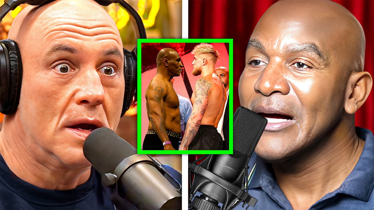 Evander Holyfield BREAKS DOWN Mike Tyson VS Jake Paul FIGHT