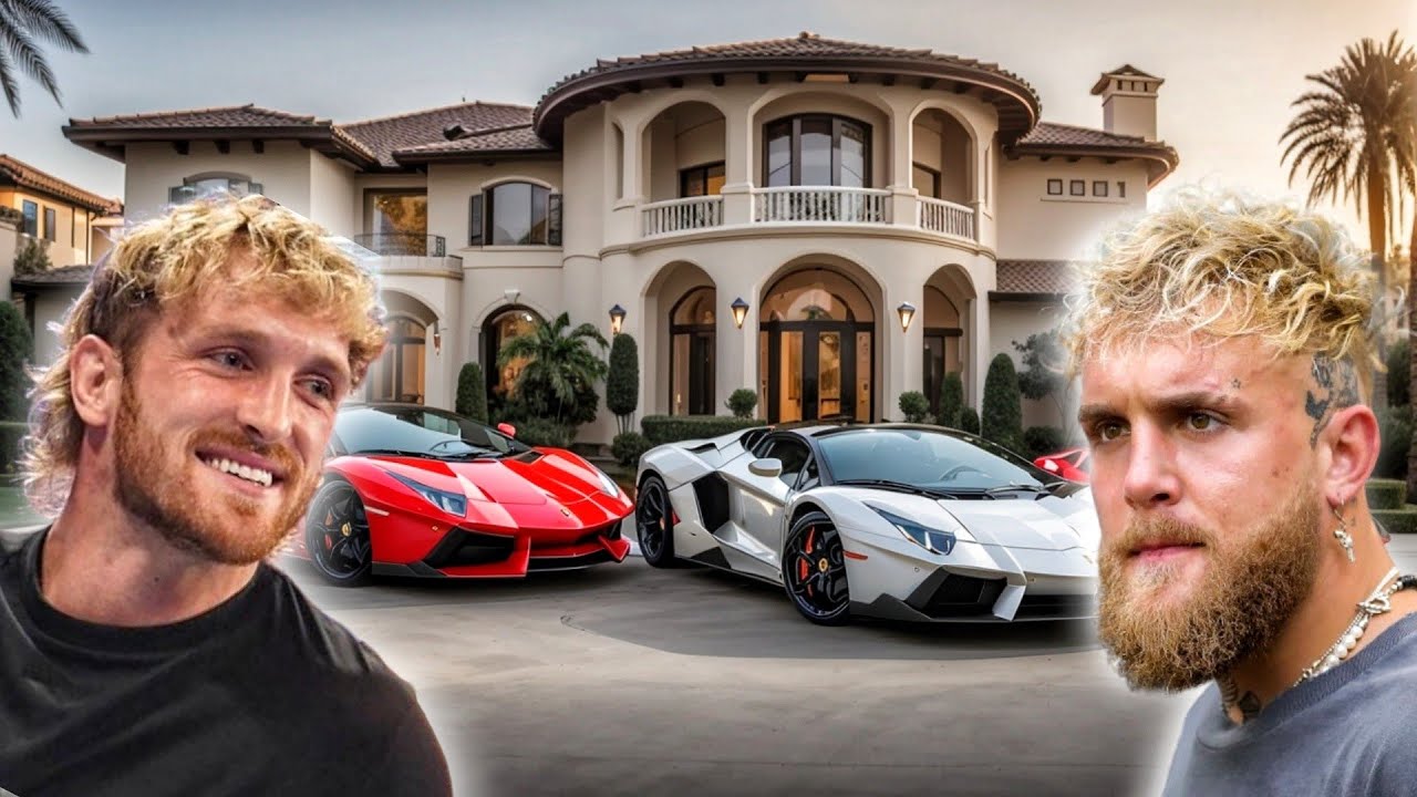 INSIDE Jake Paul VS Logan Paul CRAZY Car Collection (2024)