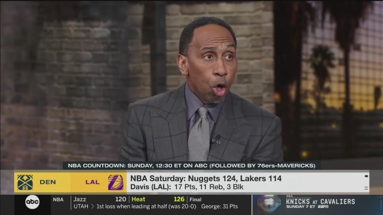 "I'm quite disgusted by Lakers" - Stephen A. react to Jokic & Nuggets beat LeBron & Lakers 124-114