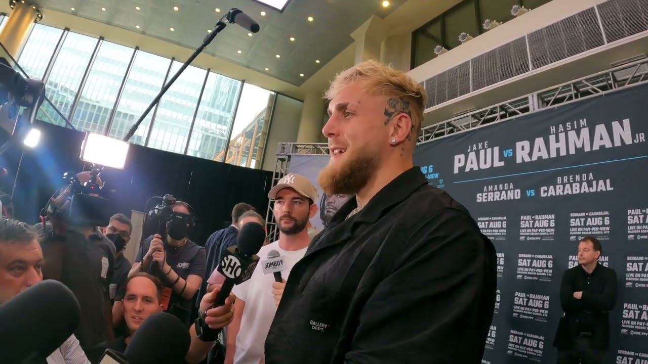 JAKE PAUL CANDID WHY HE CHOSE HASIM RAHMAN JR WILL HE GET ANOTHER MOMNSTER KO? EsNews Boxing