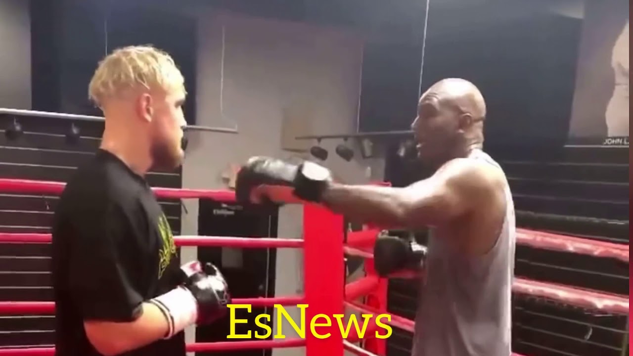 Jake Paul & Evander Holyfield in camp for Ben Askren