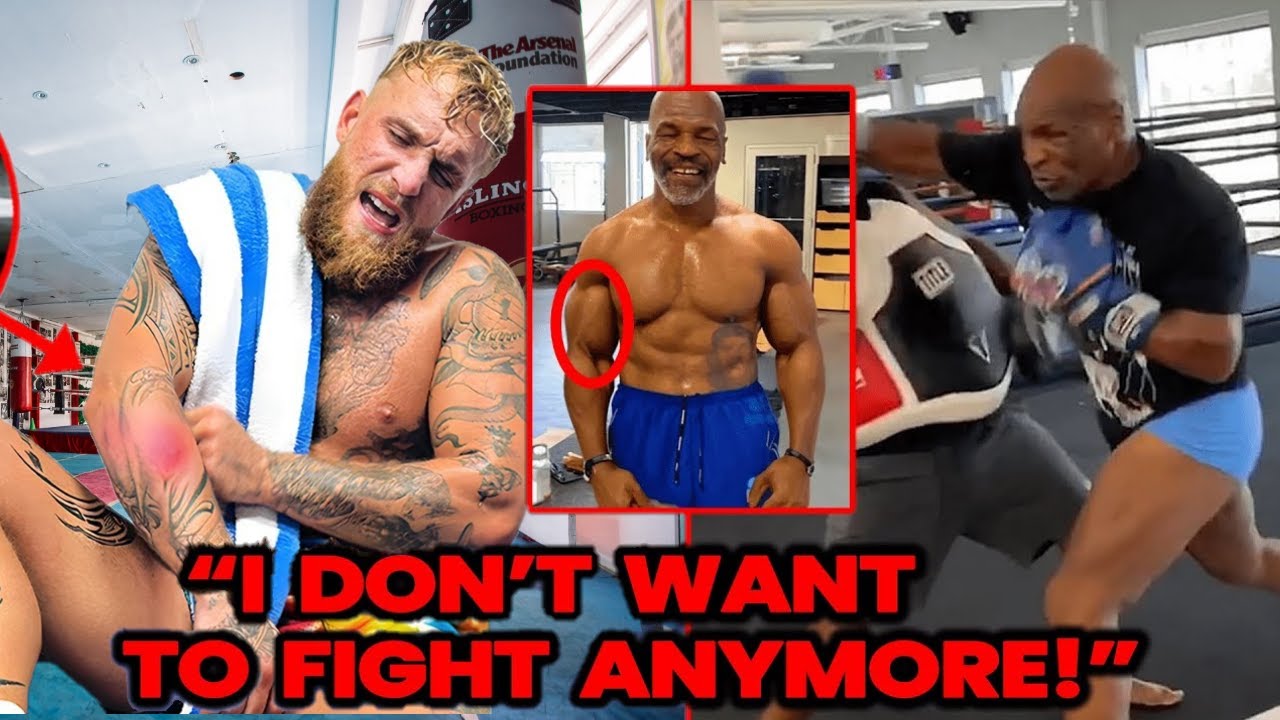 Jake Paul reacts to mike Tyson new footage AND CANCELLED THE FIGHT! INJURED! | Only Sports And Health