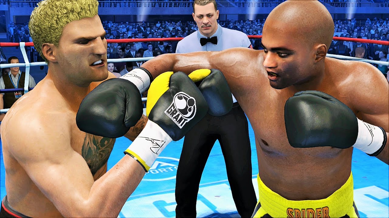 Jake Paul vs Anderson Silva Full Fight - Fight Night Champion Simulation