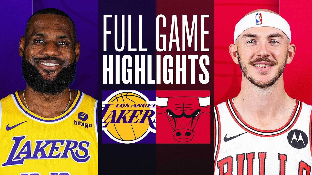 LAKERS at BULLS | FULL GAME HIGHLIGHTS | December 20, 2023