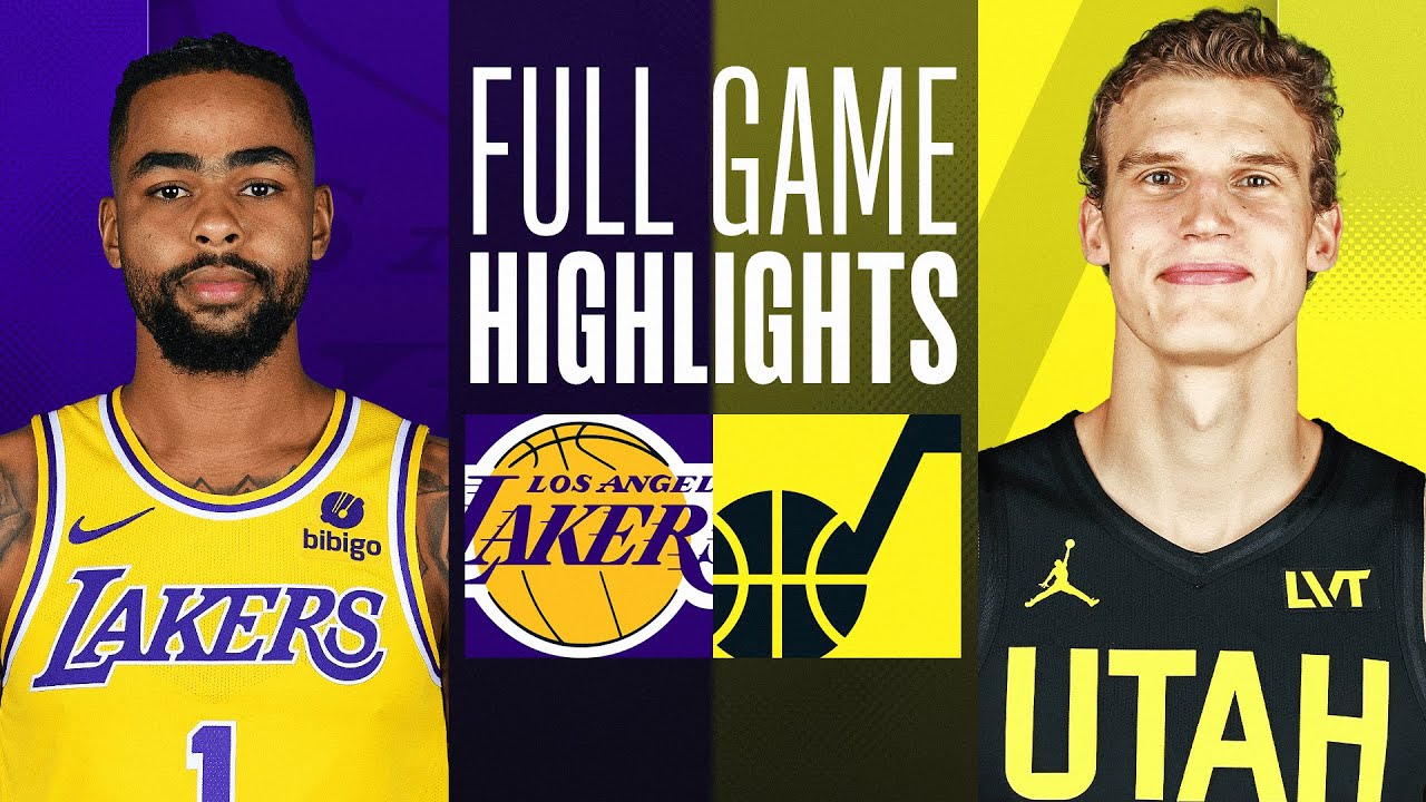 LAKERS at JAZZ | FULL GAME HIGHLIGHTS | January 13, 2024