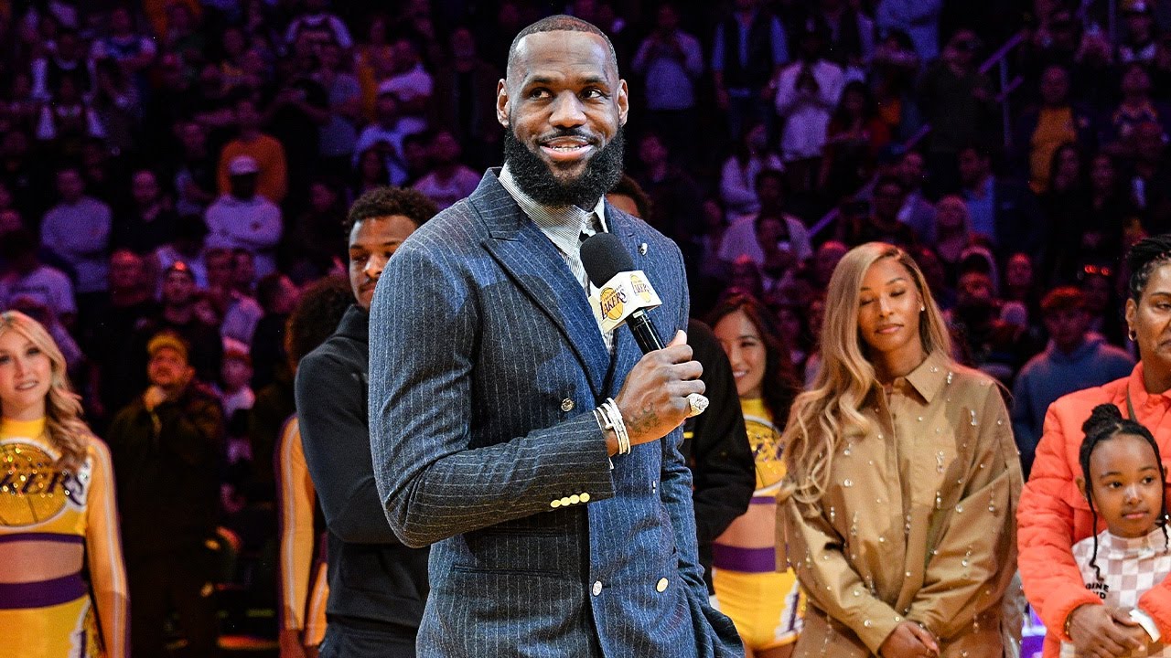 LeBron James #ScoringKing Ceremony In LA 👑 | February 9, 2023