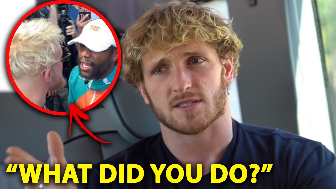 Logan Paul Reacts To Jake Paul And Floyd Mayweather *FULL VIDEO*