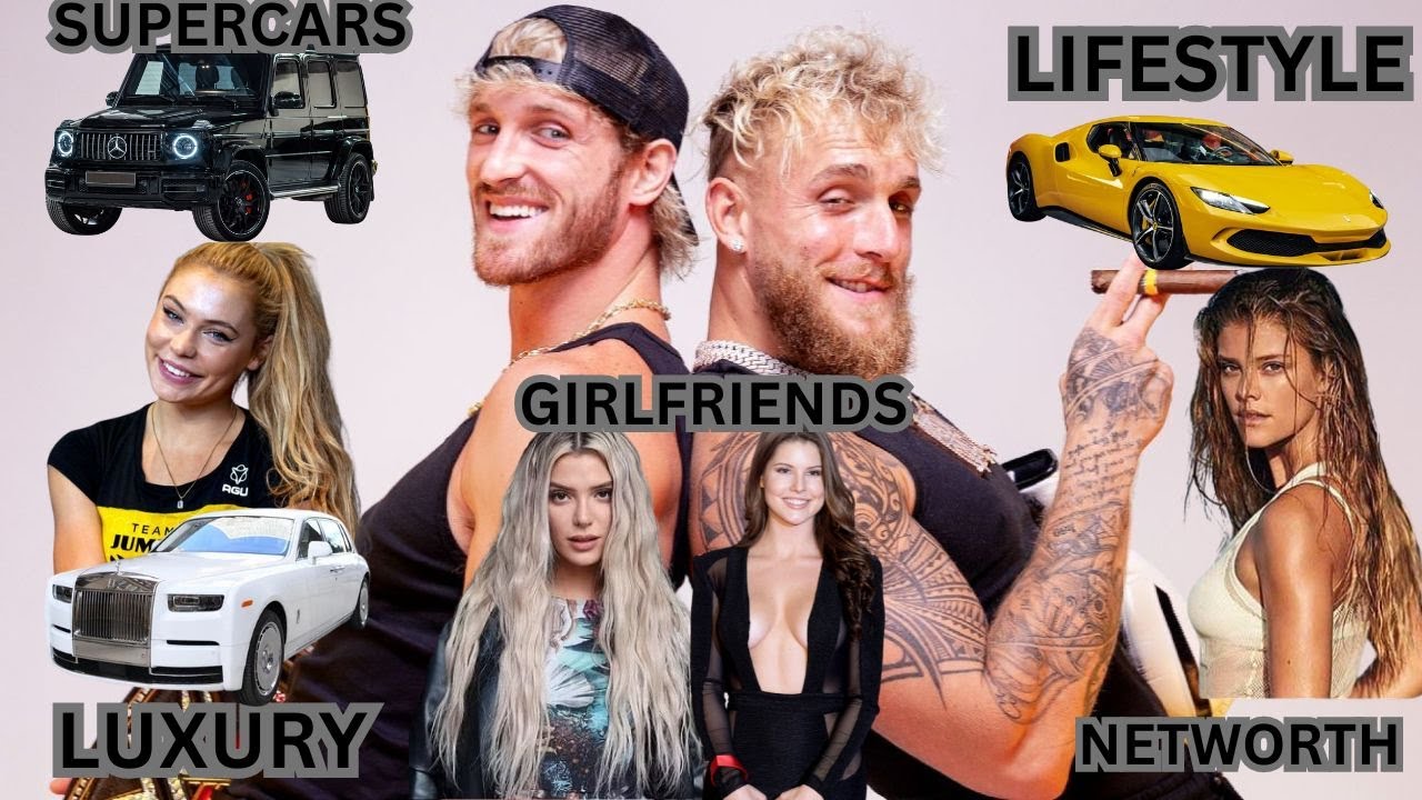 Logan Paul and  Jake Paul Lifestyles | Net worth 2024 | Girlfriends, Family, Career, Houses & Cars