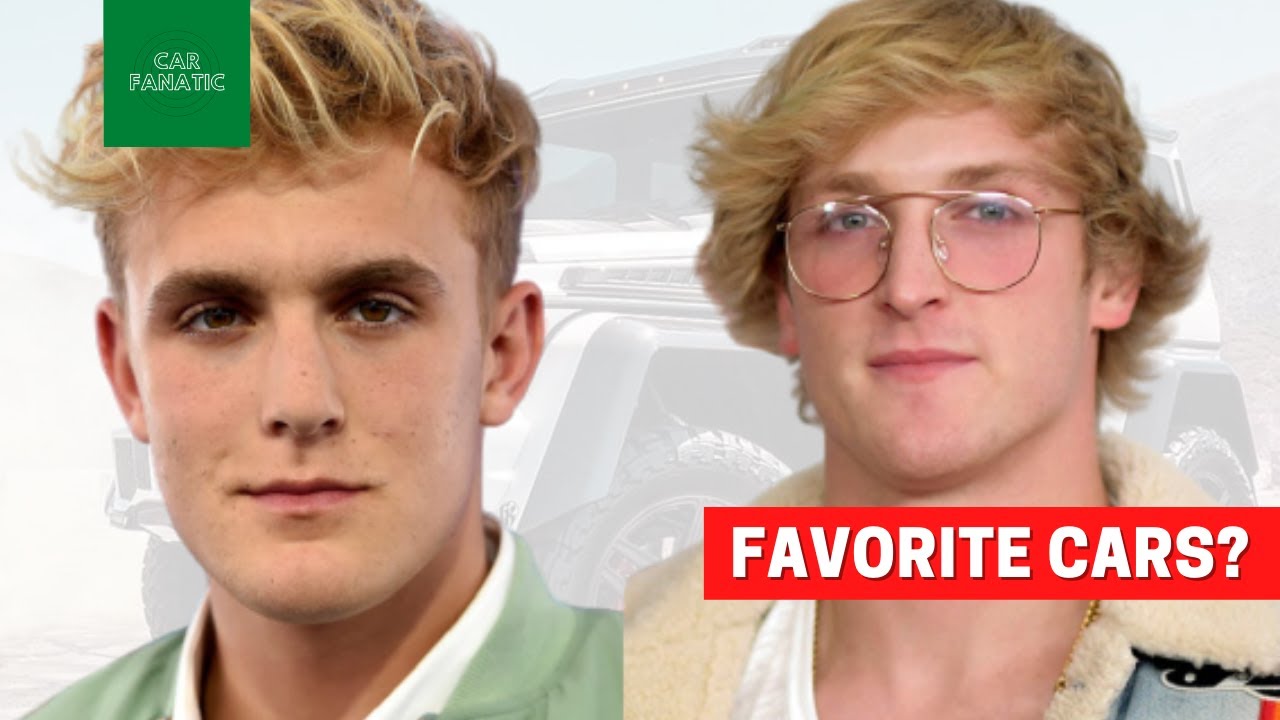 Logan and Jake Paul's Favorite Cars!