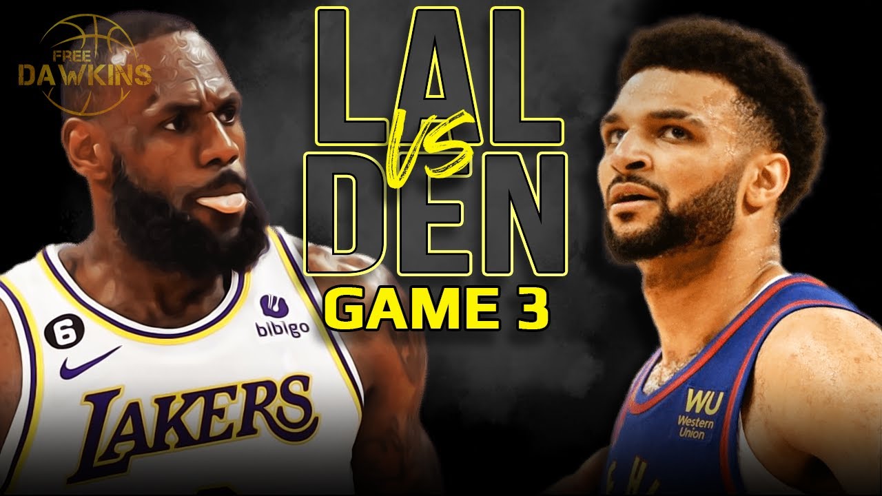 Los Angeles Lakers vs Denver Nuggets Game 3 Full Highlights | 2023 WCF | FreeDawkins