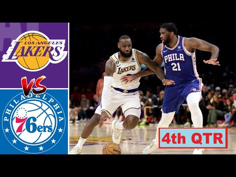 Los Angeles Lakers vs Philadelphia 76ers Full Highlights 4th QTR | Mar 22 | NBA Season 2023-2024 | Only Sports And Health