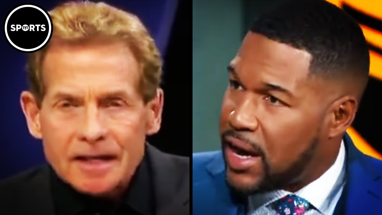 Michael Strahan Puts Skip Bayless On BLAST | Only Sports And Health