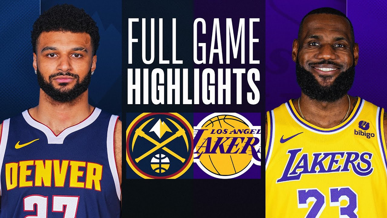 NUGGETS at LAKERS | FULL GAME HIGHLIGHTS | February 8, 2024