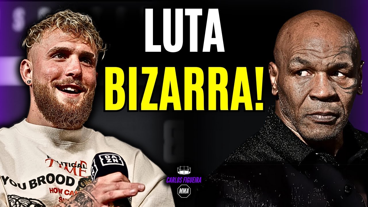 OFICIAL! JAKE PAUL X MIKE TYSON NO BOXE!