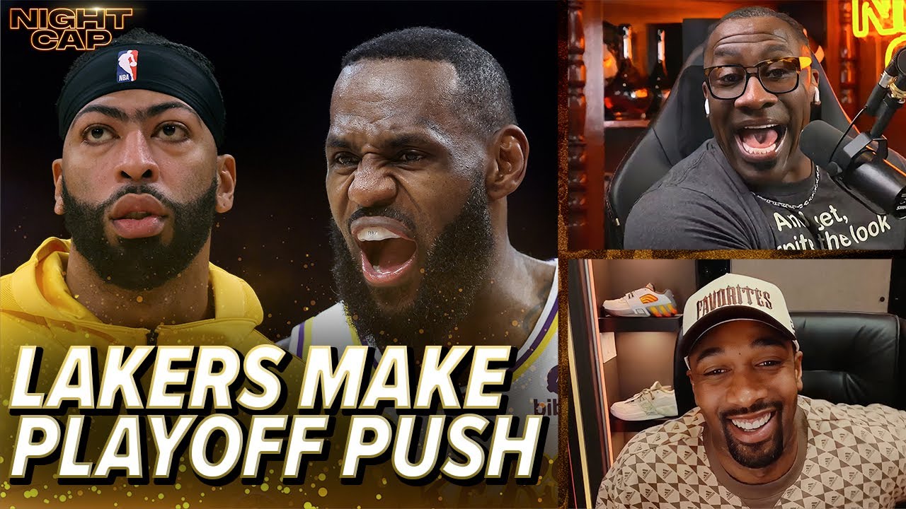 Shannon Sharpe & Gilbert Arenas react to Anthony Davis saying Lakers are in playoff mode | Nightcap