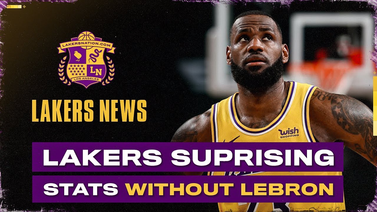 Shocking Lakers Stats Without LeBron James | Only Sports And Health