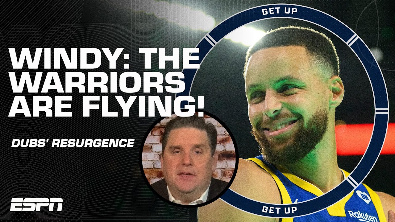 The Warriors are FLYING! ✈️ Brian Windhorst is excited about Golden State's resurgence 📈 | Get Up