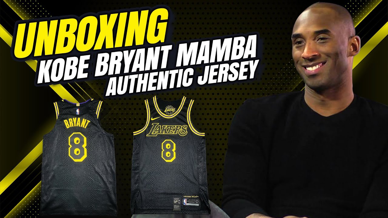 UNBOXING: Kobe Bryant LA Lakers Mamba Edition Nike Authentic NBA Jersey