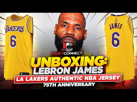 UNBOXING: LeBron James Los Angeles Lakers Nike Authentic NBA Jersey