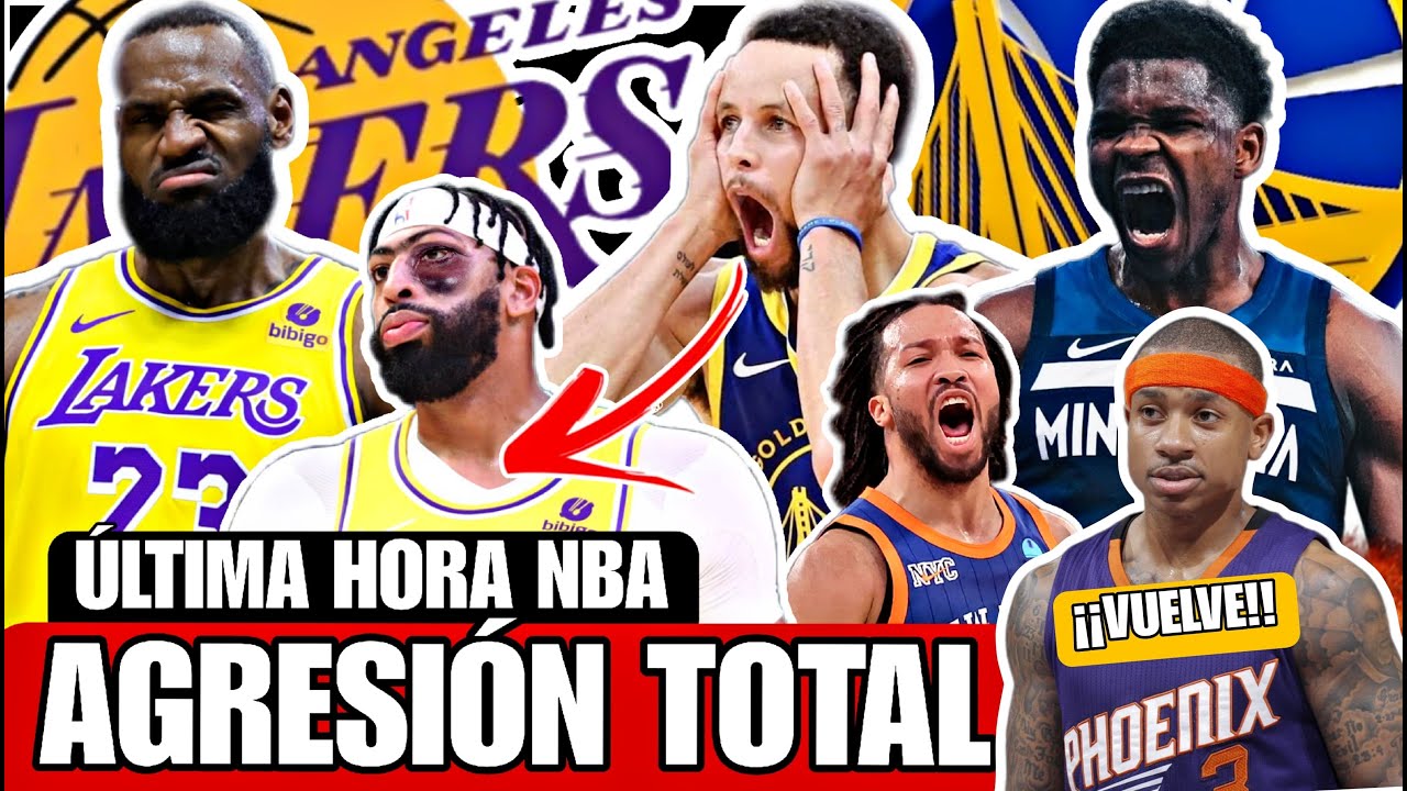 🚨 VAYA VERGÜENZA!!! 😱 LAKERS vs WARRIORS!! 💥 LEBRON, CURRY, EDWARDS, ISAIAH THOMAS 🚨 ÚLTIMA HORA NBA | Only Sports And Health