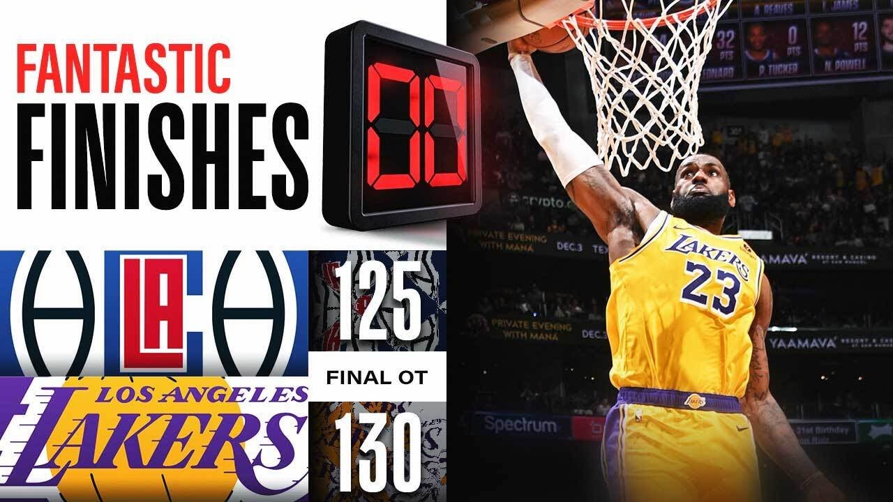 WILD OT ENDING Clippers vs Lakers | November 1, 2023 | Only Sports And Health