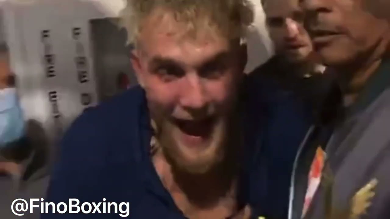 WOW! JAKE PAUL CONFRONTS FLOYD MAYWEATHER & PUNCHES ARE EXCHANGE DURING HEATED SESSION