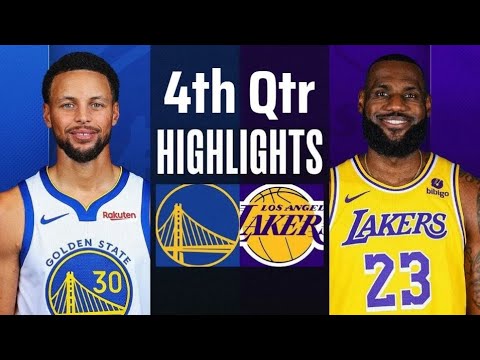 Golden State Warriors vs. Los Angeles Lakers 4th Qtr Full Highlights | Apr. 9 | NBA Highlights 2024