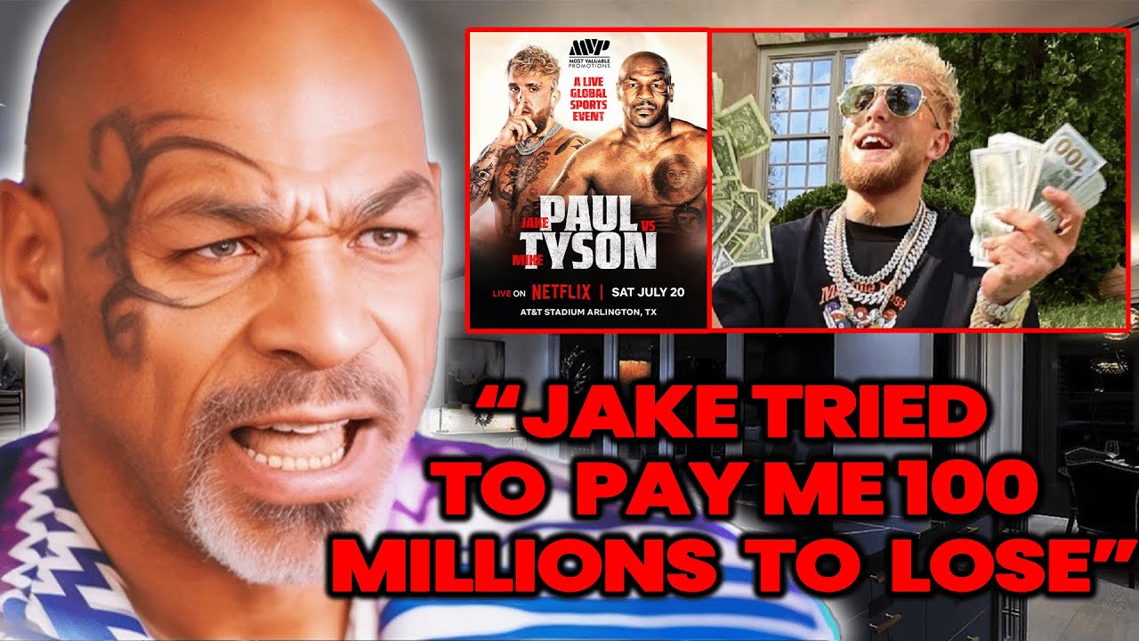 "HE TRIED TO CORRUPT ME!"Mike TYSON EXPOSE JAKE PAUL FOR PAYING TO LOSE!NEW FOOTAGE  FACE joe rogan