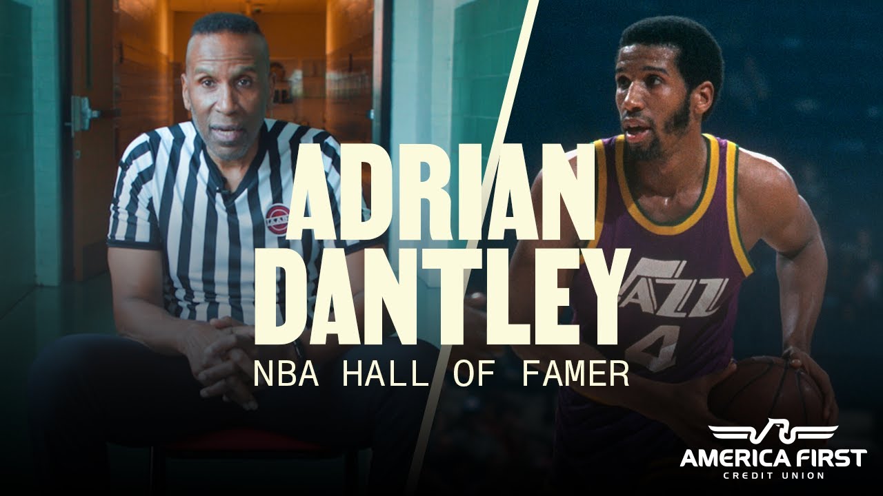 "I'm not famous, I'm a crossing guard!"—Adrian Dantley on life after NBA | UTAHJAZZ | #JazzFeatures