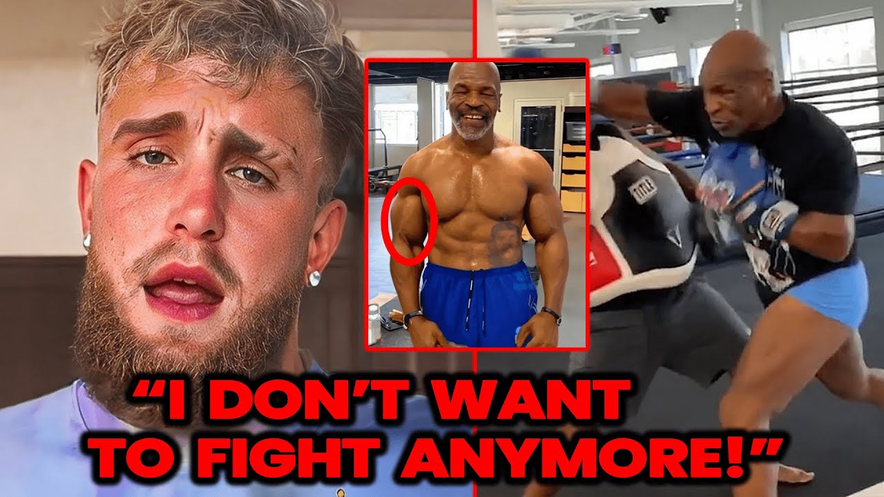 Jake paul reacts to mike tyson new footage AND CANCELLED THE FIGHT!Pros REVEAL | Only Sports And Health