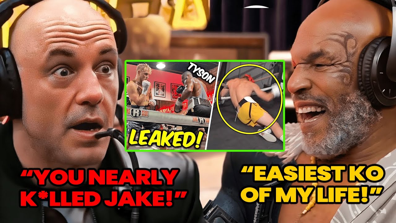 Joe Rogan and Mike Tyson clowned Jake Paul after He KO HIM IN SPARRING!new footage fight 2024 | Only Sports And Health