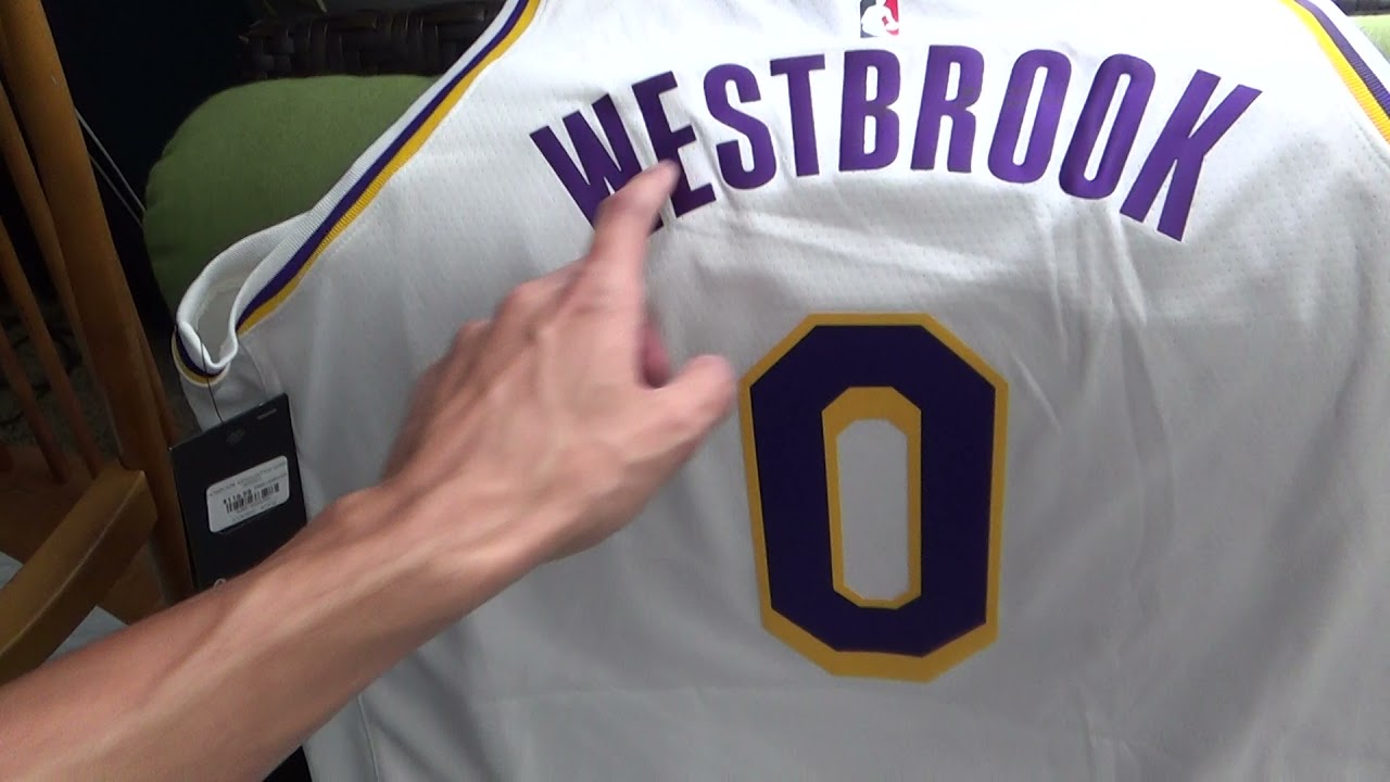 Los Angeles Lakers Russell Westbrook Swingman Jersey Review