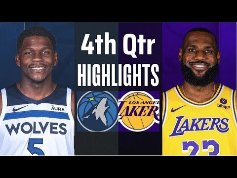 Los Angeles Lakers vs. Minnesota Timberwolves 4th Qtr Full Highlights | Mar. 10| NBA 2024 Highlights