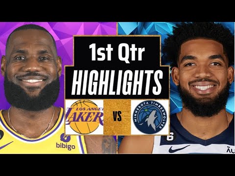 Los Angeles Lakers vs Minnesota Timberwolves Full Highlights 1st QTR | Mar 10 | 2024 NBA Season | Only Sports And Health
