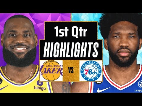Los Angeles Lakers vs Philadelphia 76ers  Full Highlights 1st QTR | Mar 22 | 2024 NBA Regular Season | Only Sports And Health