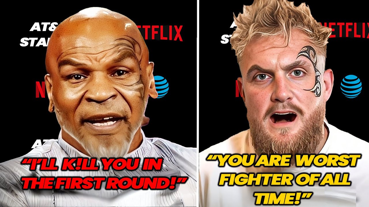 “PREPARE THE COFFIN!”The PRESS CONFERENCE WAS BRUTAL!Mike tyson vs jake paul 2024 Joe rogan footage | Only Sports And Health