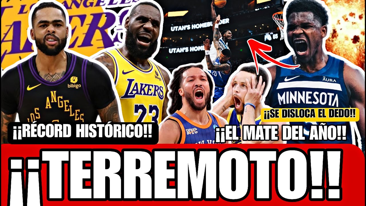 🚨 SE REVIENTA LA MANO!!! 😱 TERREMOTO TOTAL!!! 💥 LAKERS, WARRIORS, ANTHONY EDWARDS 🚨 ÚLTIMA HORA NBA | Only Sports And Health
