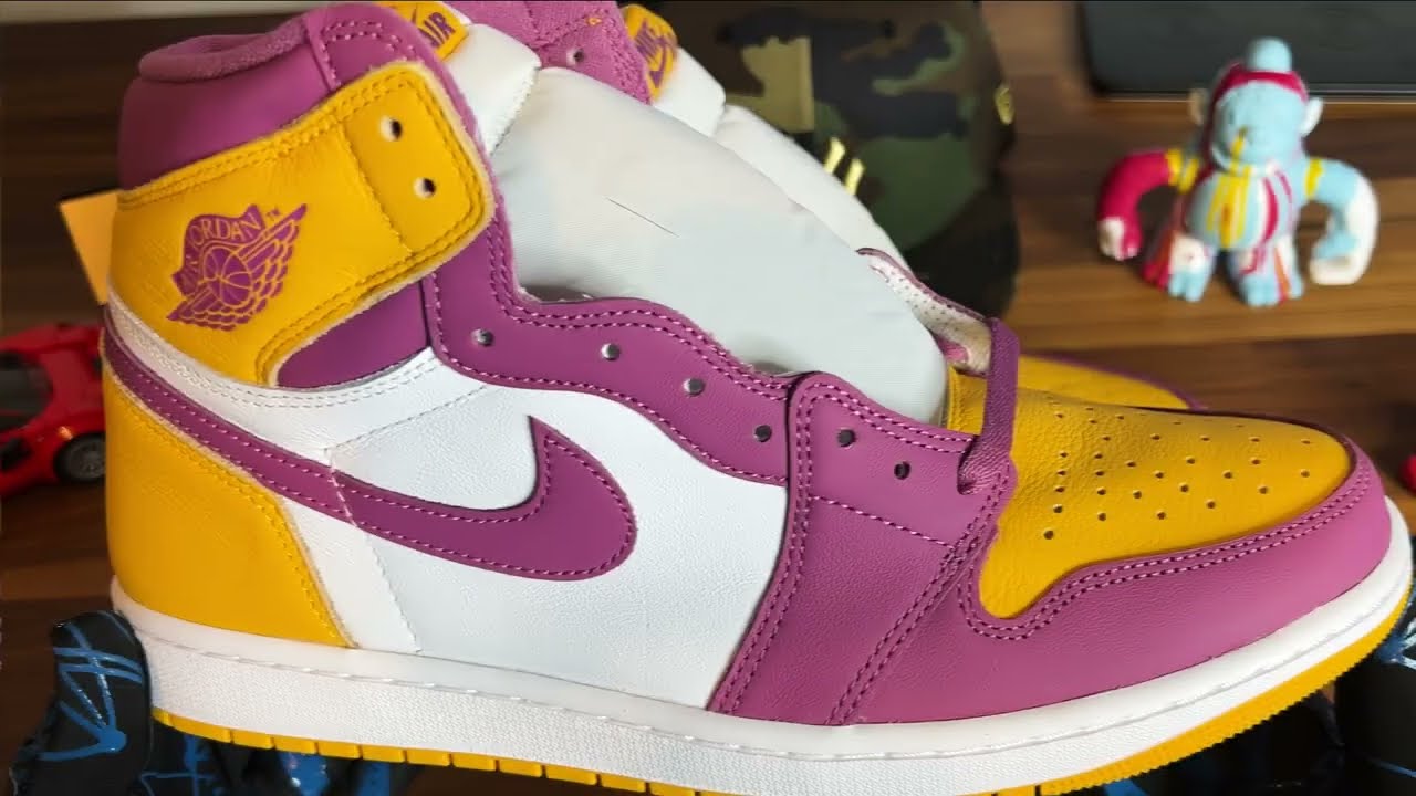 These Jordan’s look like a Lakers Jersey | Only Sports And Health