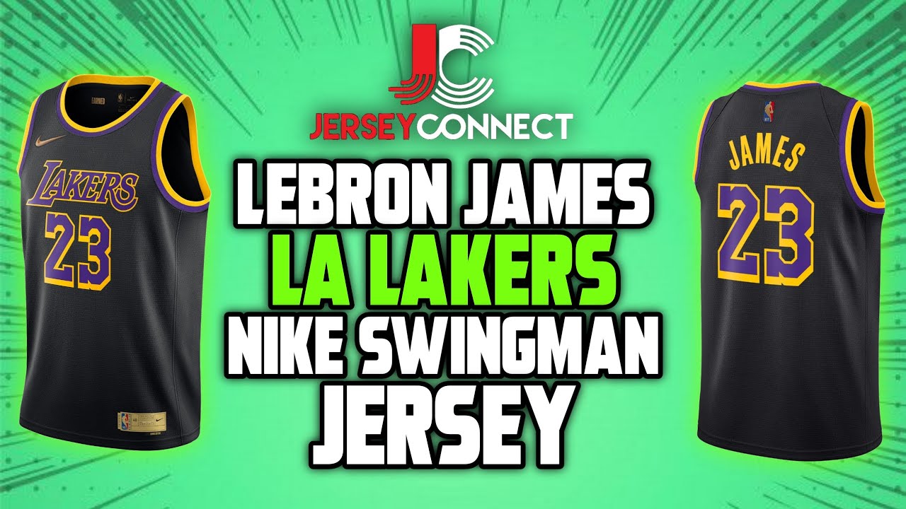 UNBOXING: LeBron James Los Angeles Lakers Earned Edition Swingman NBA Jersey