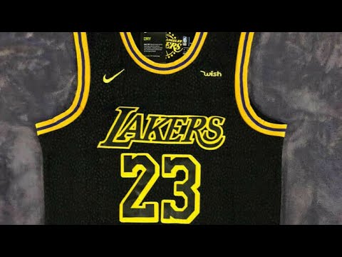 UNBOXING Los Angeles Lakers Mamba Edition Jersey